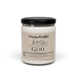 Personalized Let Go and Let God Candle